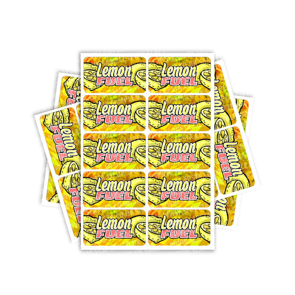 Lemon Fuel Rectangle / Pre-Roll Labels - SLAPSTA