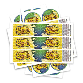 Lemon Haze Glass Jar / Tamper Pot Label