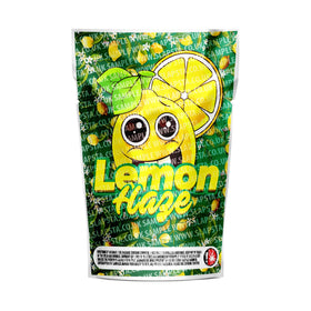 Sachets Mylar pré-étiquetés Lemon Haze 