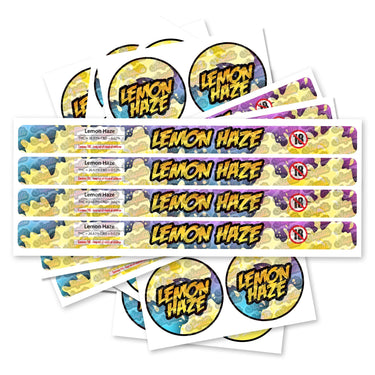 Lemon Haze Pre - Labeled 3.5g Self - Seal Tins - 60pcs