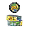 Lemon Haze Pre - Labeled 3.5g Self - Seal Tins - 60pcs