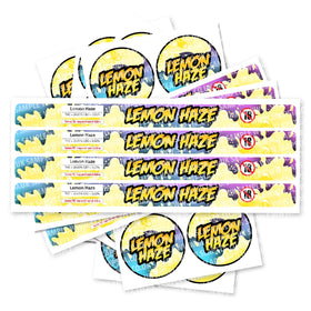 Lemon Haze Pressitin Strain Labels