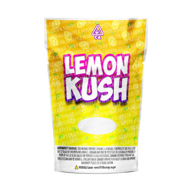 Sachets Mylar Lemon Kush pré-étiquetés