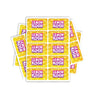 Lemon Kush Rectangle / Pre-Roll Labels - Pre-Roll (10.16cm x 6.7cm) / 10