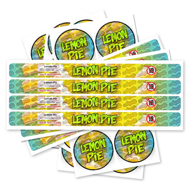 Lemon Pie Pre - Labeled 3.5g Self - Seal Tins - 60pcs