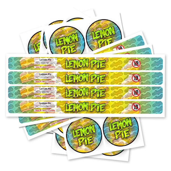 Lemon Pie Pre-Labeled 3.5g Self-Seal Tins - SLAPSTA