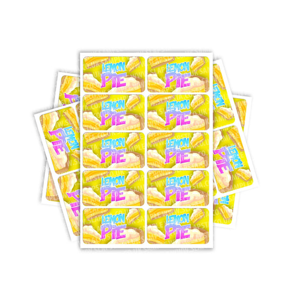 Lemon Pie Rectangle / Pre-Roll Labels - SLAPSTA