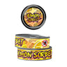 Lemon Sorbet Pre - Labeled 3.5g Self - Seal Tins - 60pcs