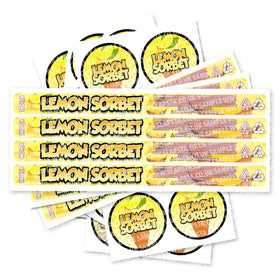 Lemon Sorbet Pressitin Strain Labels