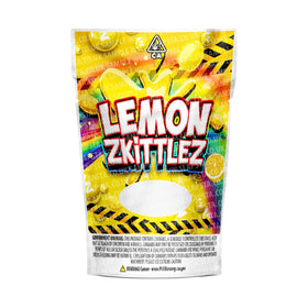 Lemon Zkittlez Mylar Pouches Pre-Labeled