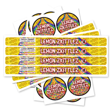 Lemon Zkittlez Pre - Labeled 3.5g Self - Seal Tins - 60pcs