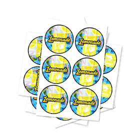 Lemonade Circular Stickers