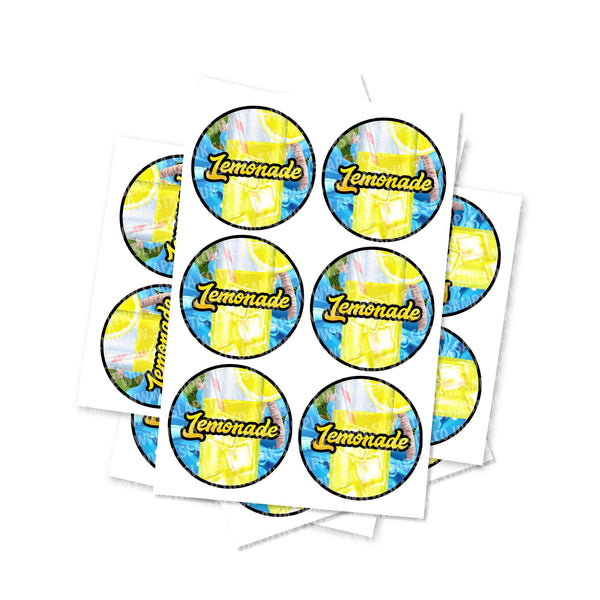 Lemonade Circular Stickers - SLAPSTA