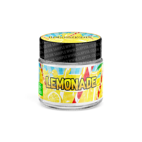 Lemonade Glass Jars Pre-Labeled - SLAPSTA