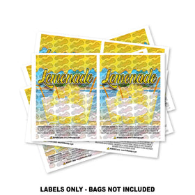 Étiquettes pour sacs Mylar pour limonade UNIQUEMENT