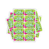 Lime Gelato Rectangle / Pre - Roll Labels - Pre - Roll (10.16cm x 6.7cm)