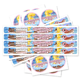 London Pound Cake Pressitin Strain Labels