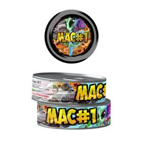 MAC 1 Pre-Labeled 3.5g Self-Seal Tins