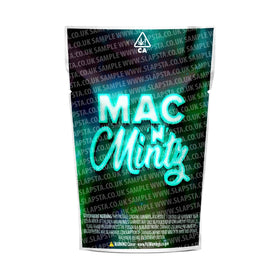 Sachets Mylar Mac N Mints pré-étiquetés