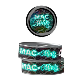 Mac N Mints Pre-Labeled 3.5g Self-Seal Tins