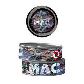 MAC Pre-Labeled 3.5g Self-Seal Tins