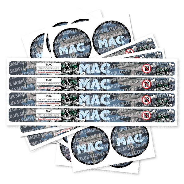 Mac Pressitin Strain Labels - SLAPSTA