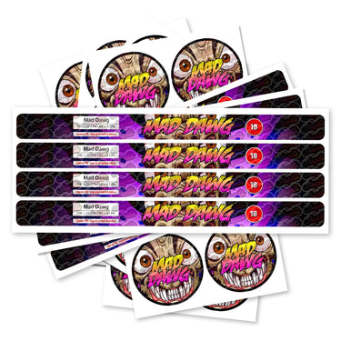 Mad Dawg Pre - Labeled 3.5g Self - Seal Tins - 60pcs