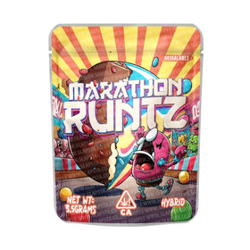 Pochettes Mylar Marathon Runtz pré-étiquetées 