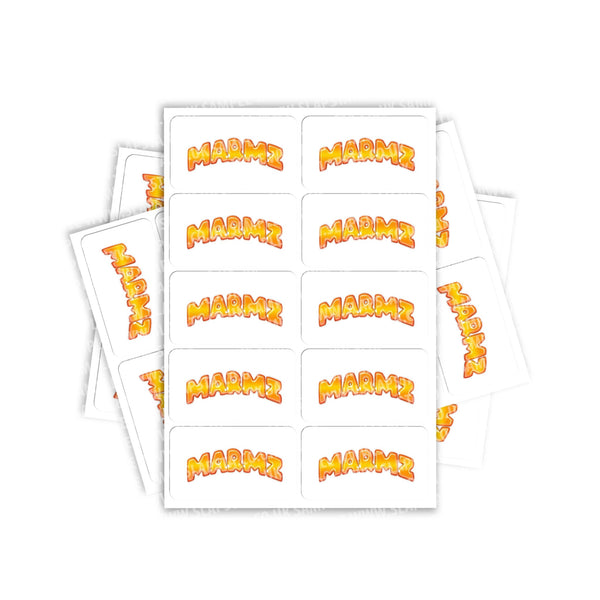 Marmz Rectangle / Pre-Roll Labels - SLAPSTA