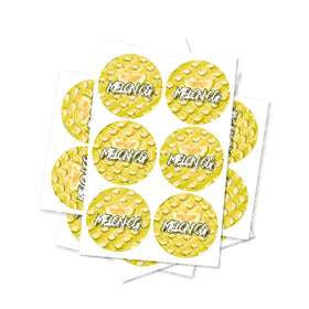 Melon OG Circular Stickers