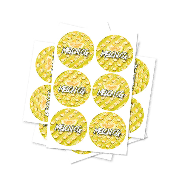 Melon OG Circular Stickers - SLAPSTA