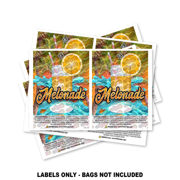 Melonade Mylar Bag Labels ONLY - SLAPSTA