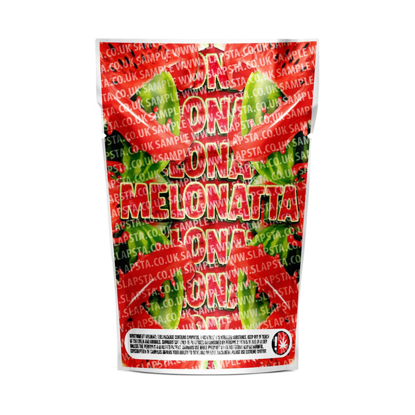 Melonatta Mylar Pouches Pre-Labeled - SLAPSTA