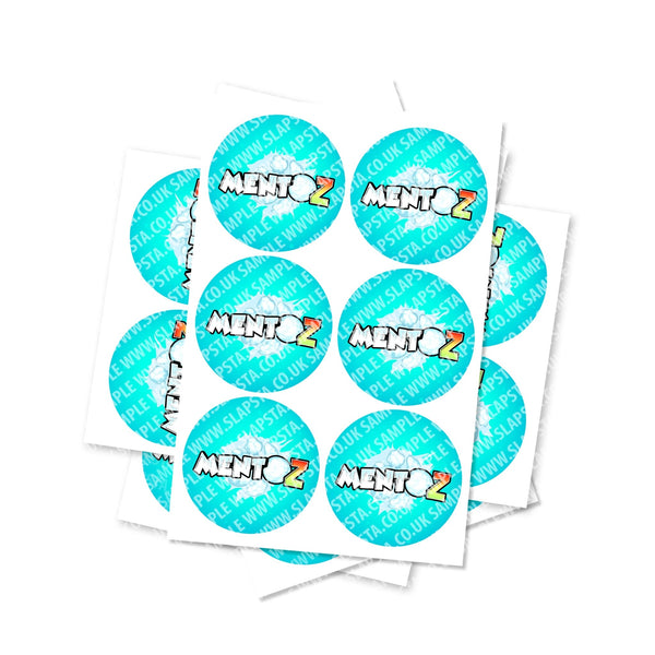 Mentoz Circular Stickers - SLAPSTA