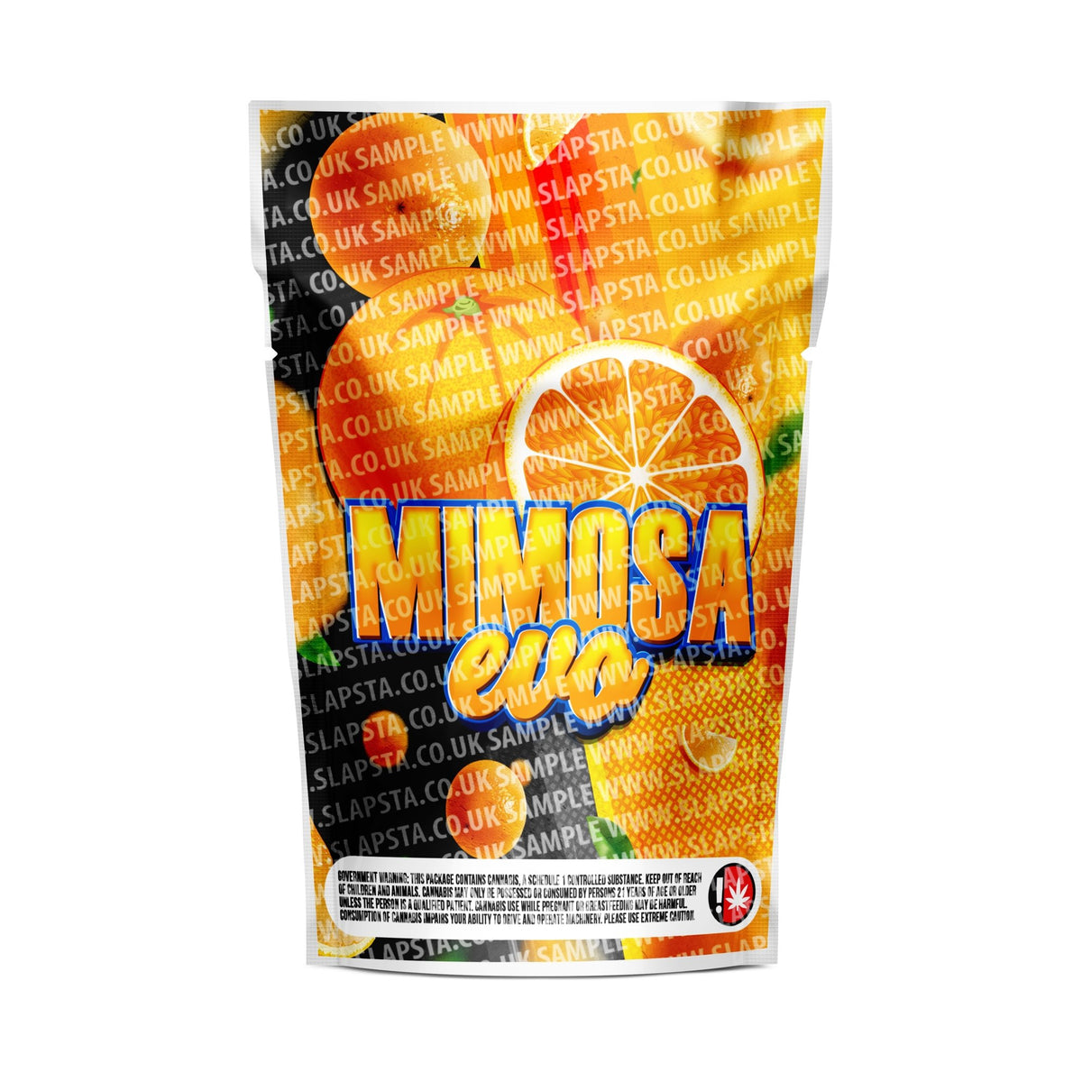 SLAPSTA - Mimosa Evo Mylar Pouches Pre-Labeled