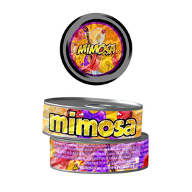 Mimosa Pre-Labeled 3.5g Self-Seal Tins
