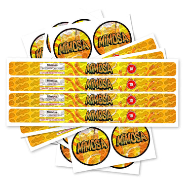 Mimosa Pre - Labeled 3.5g Self - Seal Tins - 60pcs