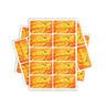 Mimosa Rectangle / Pre - Roll Labels - Pre - Roll (10.16cm x 6.7cm)