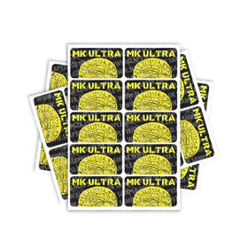 Étiquettes MK Ultra Rectangulaires / Pré-Enroulées