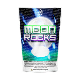 Moon Rocks Mylar Pouches Pre-Labeled