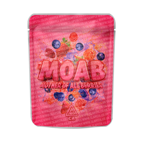 Mother Of All Berries Mylar Pouches Pre-Labeled - SLAPSTA