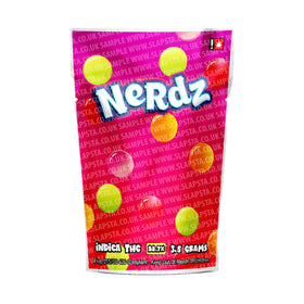 Pochettes Mylar Nerdz pré-étiquetées