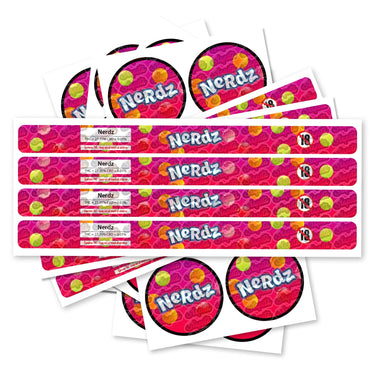 Nerdz Pre - Labeled 3.5g Self - Seal Tins - 60pcs