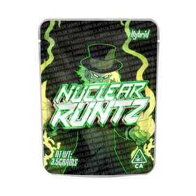 Nuclear Runtz Mylar Pouches Pre-Labeled