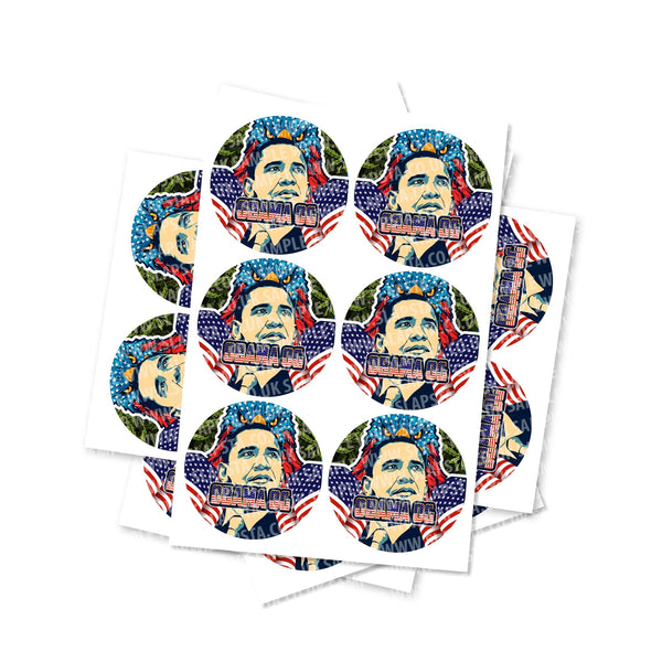 Obama OG Circular Stickers - SLAPSTA