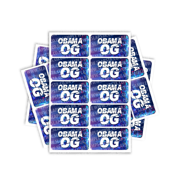 Obama OG Rectangle / Pre-Roll Labels - SLAPSTA