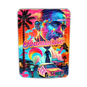 Sachets Mylar Obamalato pré-étiquetés 