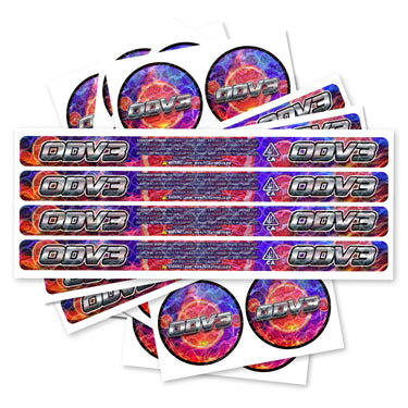 ODV3 Pre - Labeled 3.5g Self - Seal Tins - 60pcs