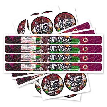 OG Kush Pre - Labeled 3.5g Self - Seal Tins - 60pcs