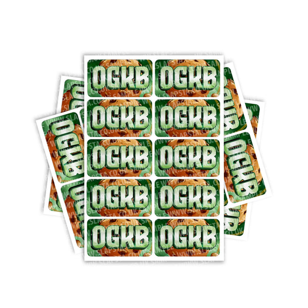 OGKB Rectangle / Pre-Roll Labels - Pre-Roll (10.16cm x 6.7cm) / 10